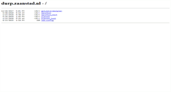 Desktop Screenshot of durp.zaanstad.nl